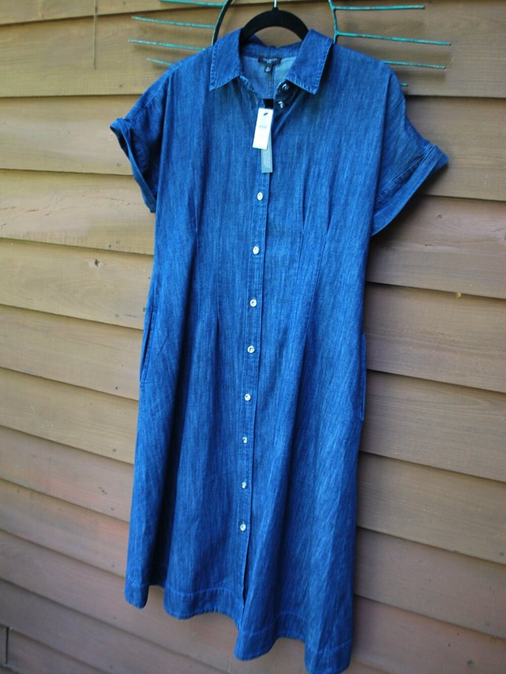 Talbots Denim Jean Dress NWT Size 8P